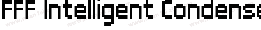 FFF Intelligent Condensed字体转换